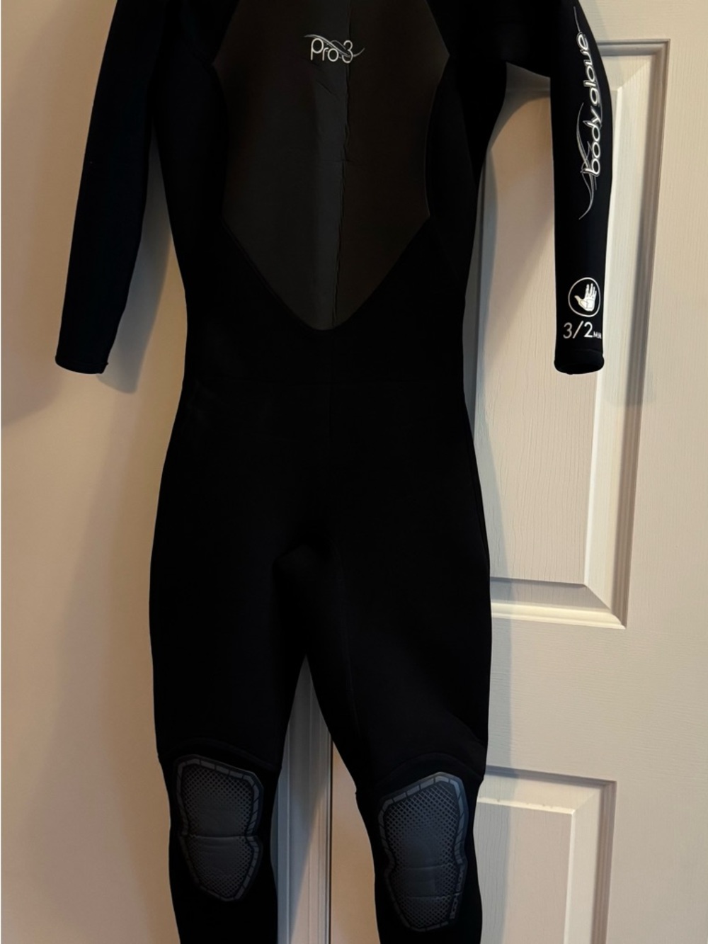 Body Glove Womens Black 3/2mm Pro3 Wetsuit Size 5/6